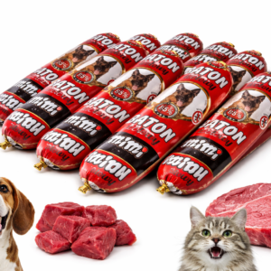 karma mokra dla psa i kota baton wołowy 900g 15szt mimi