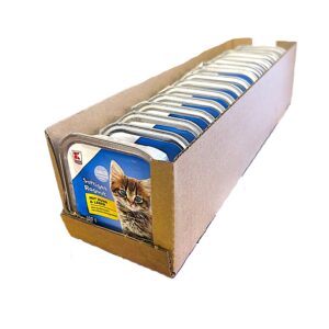 karma mokra dla kota tacka 100 g – zestaw 32 szt, pełnoporcjowa