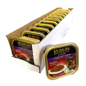 karma mokra dla psa delikuit 150 g – cielęcina indyk warzywa, 11 szt