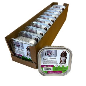 vital dog karma mokra dla psa 150 g – drobiowa w sosie, 11 szt