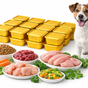 karma mokra dla psa tacka 150 g – mix smakÓw bez etykiet, 11 szt