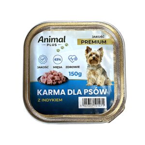 karma dla psa tacka 150g pasztet z indykiem