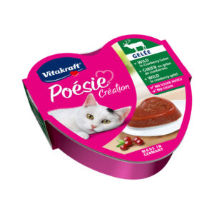vitakraft poésie creation dziczyzna w galaretce 85g karma dla kota